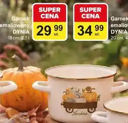 Carrefour Garnek emaliowany DYNIA 18 cm, 2,7 l Florina oferta