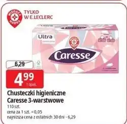Chusteczki higieniczne Wiodąca Marka Caresse