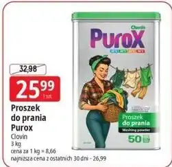 E.Leclerc Proszek do prania kolor puszka Purox oferta