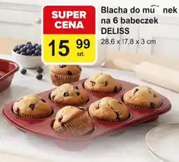 Carrefour Blacha do muffinek na 6 babeczek DELISS oferta