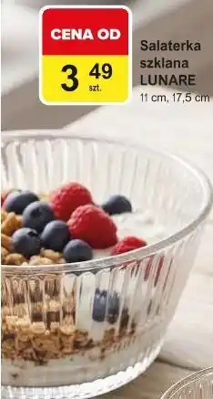 Carrefour Salaterka szklana LUNARE 11 cm, 17,5 cm oferta
