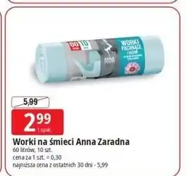 Worki na śmieci zapachowe kwiatowe 60 l Anna Zaradna