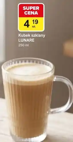 Carrefour Kubek szklany LUNARE oferta
