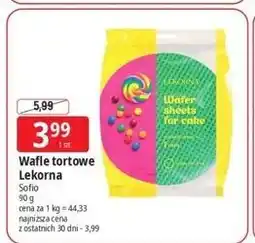 E.Leclerc Wafle tortowe rainbow Lekorna oferta