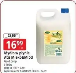 E.Leclerc Mydło w płynie mleko i miód Gold Drop Attis oferta