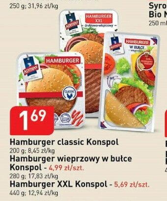 Stokrotka Hamburger classic Konspol 200g oferta
