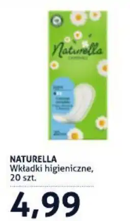 Blue Stop Wkładki higieniczne Naturella oferta