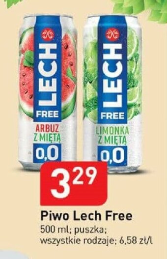Stokrotka Piwo Lech Free 500ml oferta