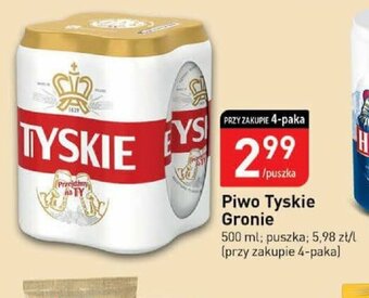 Stokrotka Piwo Tyskie Gronie 500ml oferta