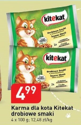 Stokrotka Karma dla kota Kitekat 4x100g oferta