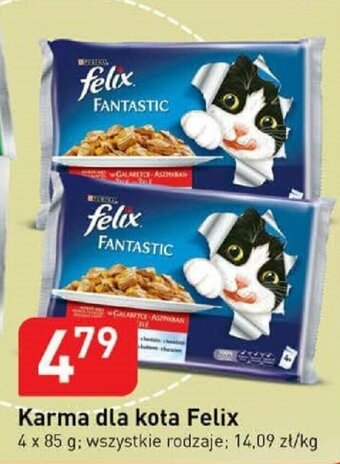 Stokrotka Karma dla kota Felix 4x85g oferta
