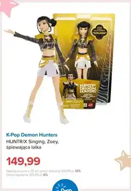 Smyk Śpiewająca lalka K-Pop Demon Hunters HUNTR/X Singing Zoey Mattel oferta