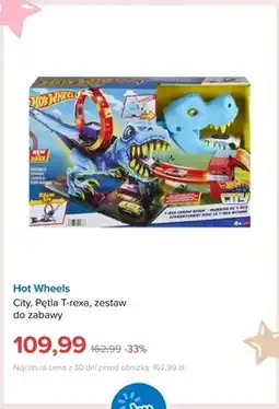 Smyk City Pętla T-rexa zestaw do zabawy Hot Wheels oferta
