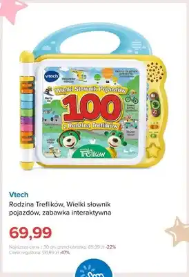 Zabawka interaktywna Rodzina Treflików Wielki słownik pojazdów Vtech