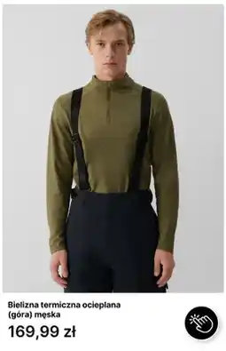 4F Bielizna termiczna ocieplana (góra) męska 4F oferta