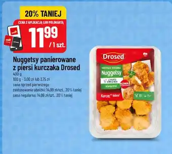Nuggetsy panierowane z piersi kurczaka Drosed