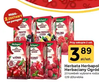 Herbata Herbapol Herbaciany Ogród wiśnia