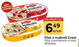 Społem Częstochowa Filet z makreli w oleju Graal oferta