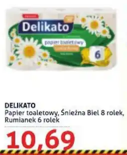 Blue Stop Papier toaletowy, Śnieżna Biel 8 rolek, Rumianek 6 rolek oferta