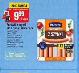 Polomarket Parówki z szynki Family Pack Tarczyński oferta