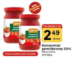 Społem Częstochowa Koncentrat pomidorowy 30% Gama oferta