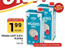 Społem Częstochowa Mleko UHT Kanka 3,2% oferta