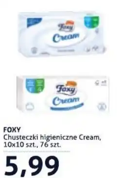 Blue Stop Chusteczki higieniczne Foxy Cream oferta