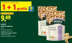 Lidl Orzechy nerkowca Alesto oferta