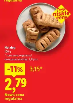 Lidl Hot dog oferta