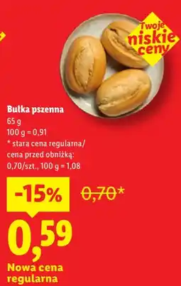 Lidl Bułka pszenna oferta