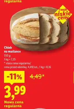 Lidl Chleb na maślance oferta