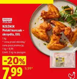 Lidl RZEŹNIK Polski kurczak - skrzydła, XXL oferta