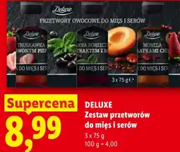 Lidl Zestaw przetworów owocowych do mięs i serów Deluxe oferta