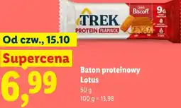 Lidl Baton proteinowy Lotus Biscoff Trek oferta