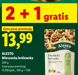 Lidl Alesto Mieszanka królewska oferta