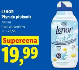 Lidl Lenor Płyn do płukania Fresh Air oferta