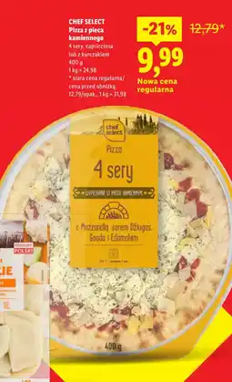 Lidl Pizza z pieca kamiennego CHEF SELECT oferta