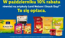Lidl Artykuły Lord Nelson i Snack Day oferta