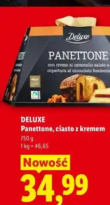 Lidl Ciasto Panettone z kremem Deluxe oferta