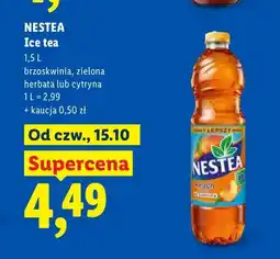 Lidl Ice tea Nestea zielona herbata oferta