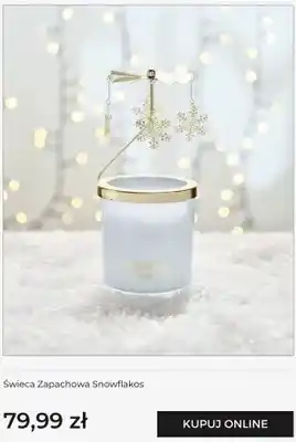 Home&You Świeca zapachowa Snowflakos home & you oferta