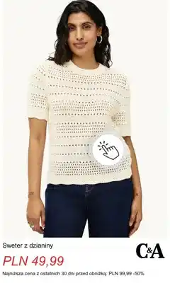 Sweter z dzianiny C & A