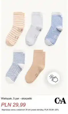 C&A Skarpetki 5-pak C & A oferta