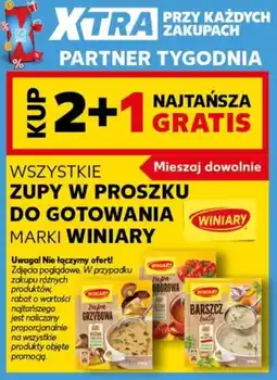 Kaufland Zupy w proszku do gotowania marki Winiary oferta
