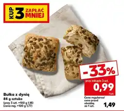 Kaufland Bułka z dynią oferta