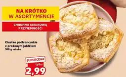 Kaufland Ciastko półfrancuskie z prażonym jabłkiem oferta