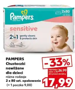 Kaufland Pampers Chusteczki nawilżane dla dzieci oferta
