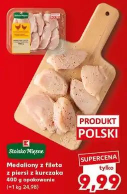 Kaufland Stoisko Mięsne Medaliony z fileta z piersi z kurczaka oferta