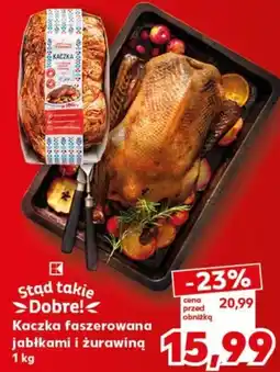 Kaufland Kaczka faszerowana jabłkami i żurawiną oferta