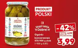 Kaufland Ogórki konserwowe oferta